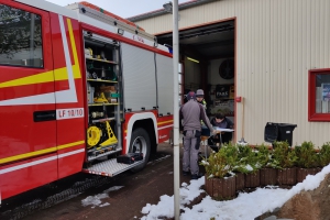 2022-04-09 Arbeitseinsatz Gerätehaus und Geräteprüfung